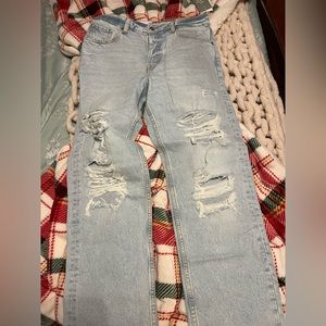 h&m ripped jeans